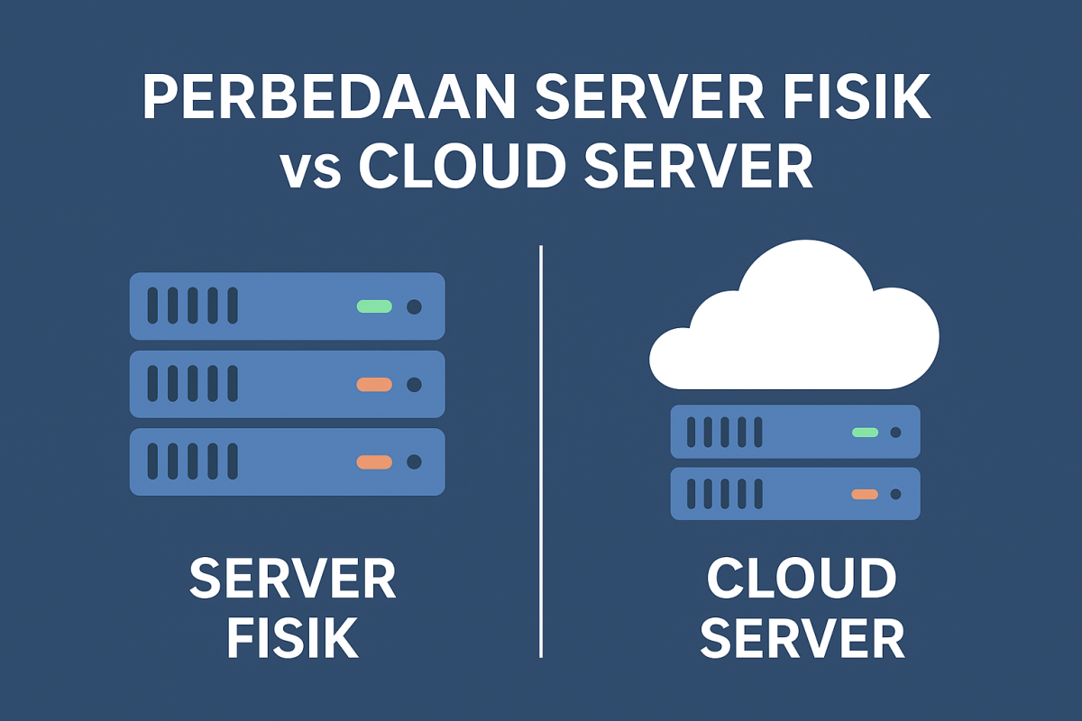 Perbedaan Server Fisik vs Cloud Server
