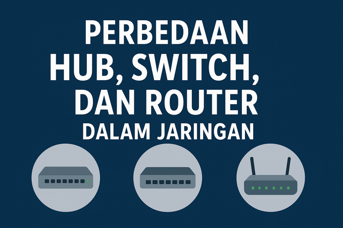 Perbedaan Hub, Switch, dan Router dalam Jaringan