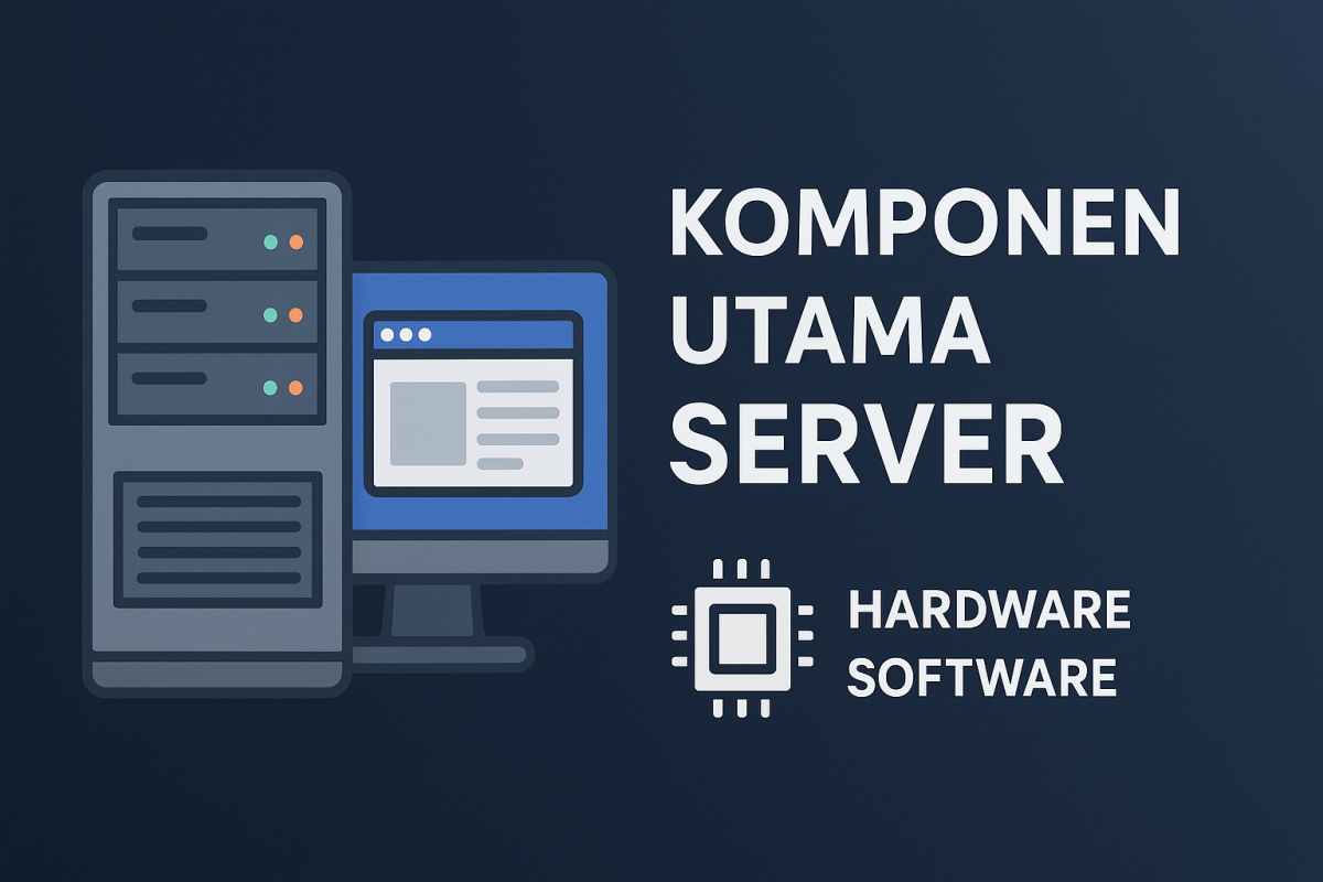 Komponen Utama Server: Hardware dan Software