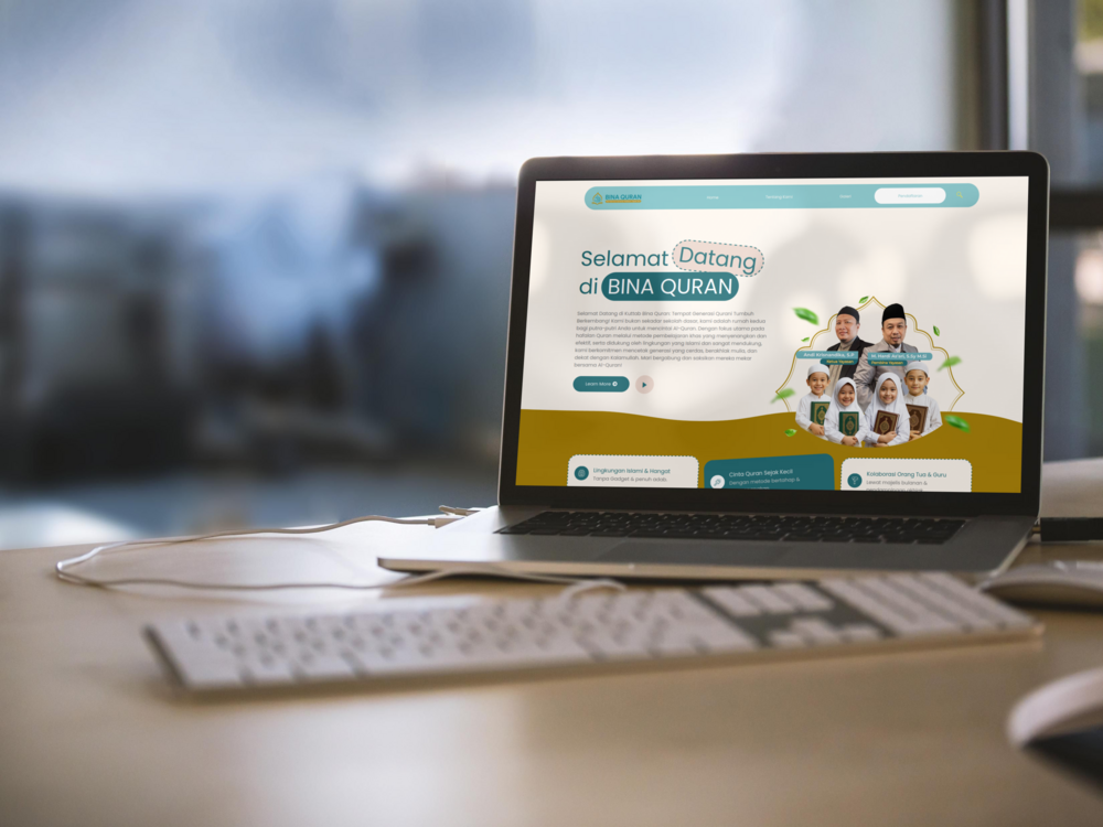 Bina Qur'an - Company Profile Website