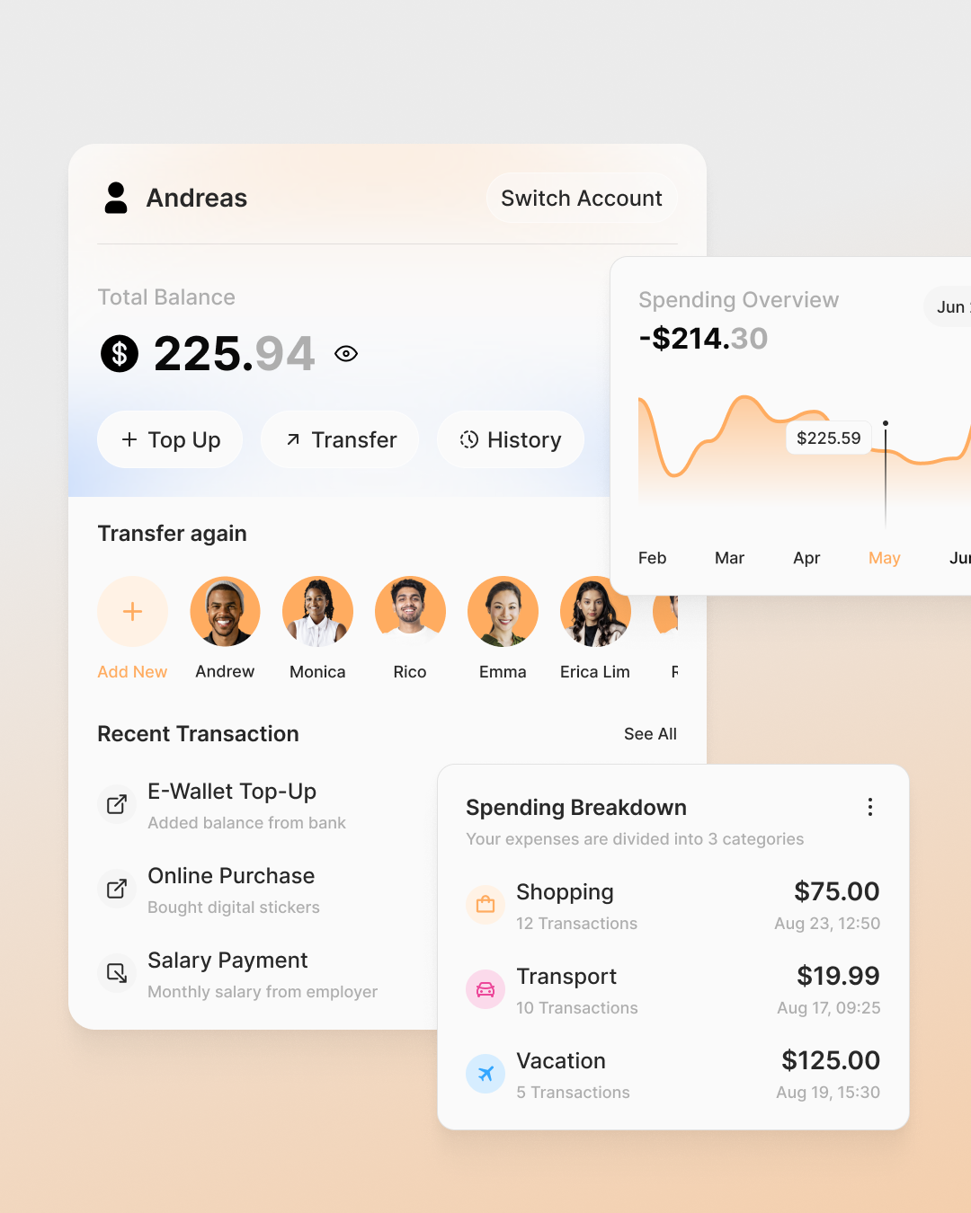 UI/UX FINANCE APP
